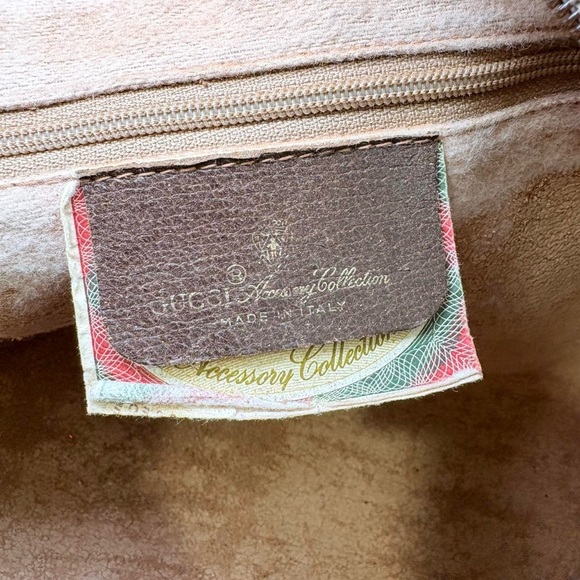 Vintage Gucci Monogrammed GG Supreme purse with red and green stripe - Picture 9 of 11